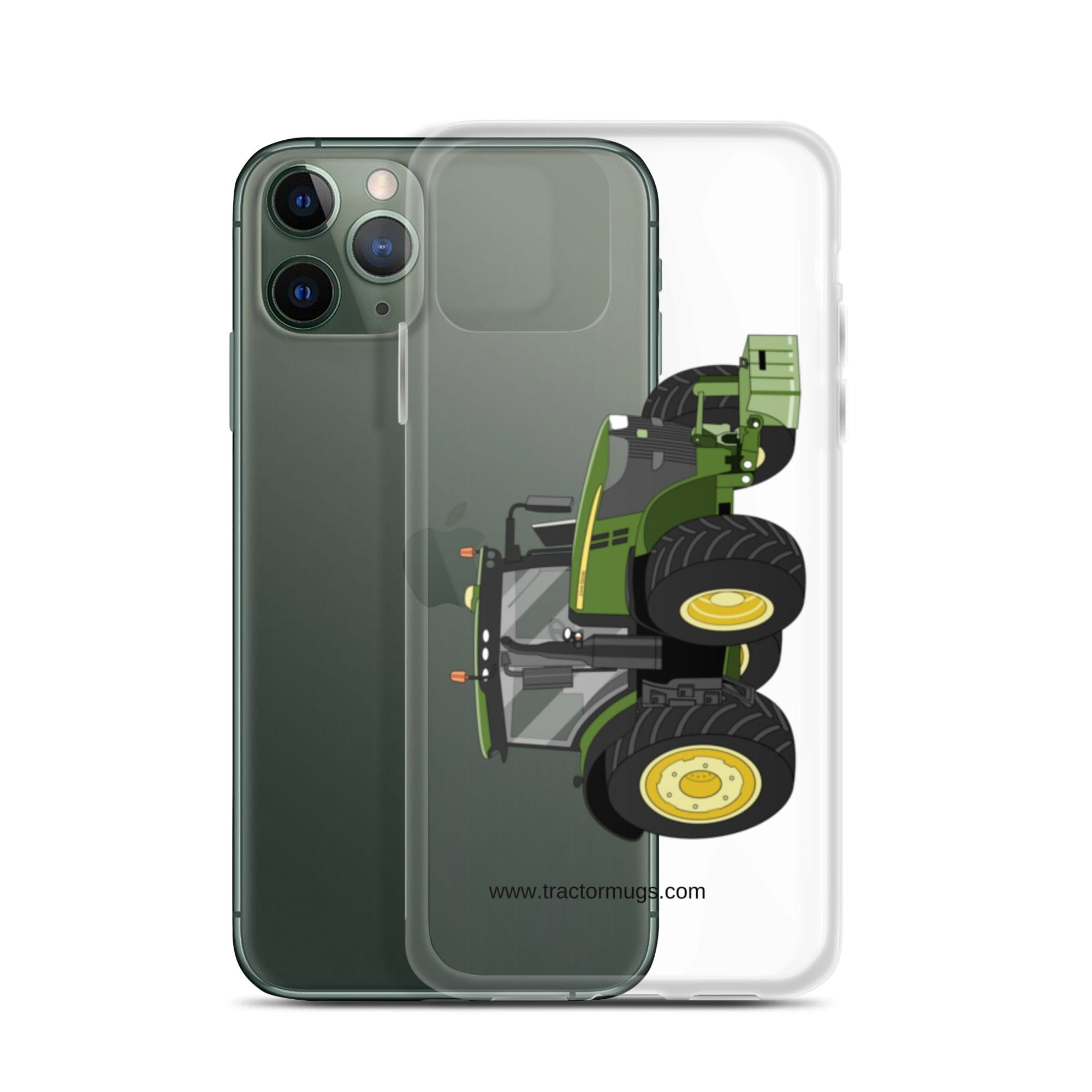 The Tractor Mugs Store John Deere 7310R | Clear Case for iPhone® Quality Farmers Merch