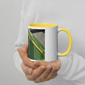 The Tractor Mugs Store John Deere 7810 Bonnet | Oil Painting Mug with Color Inside Quality Farmers Merch