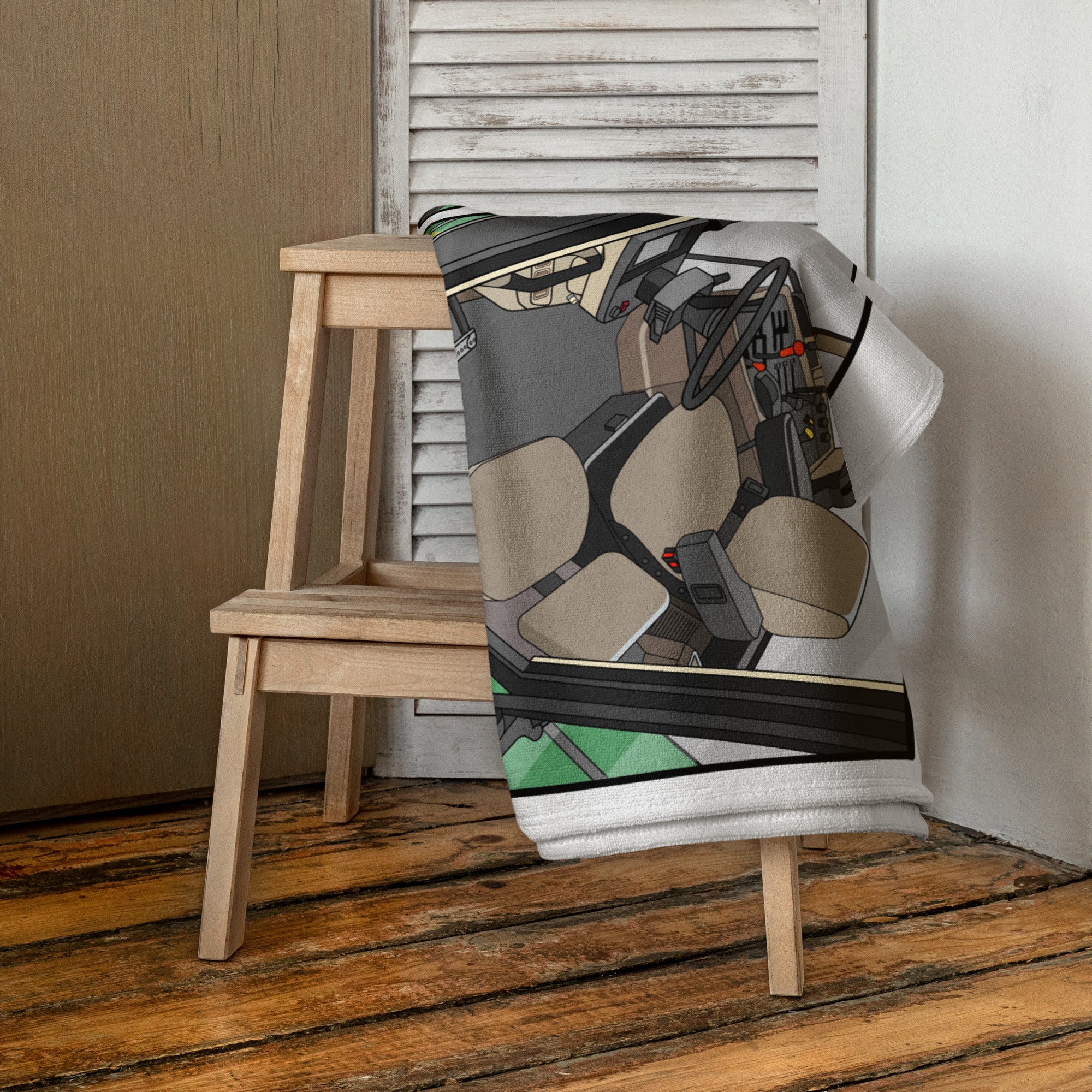 The Tractor Mugs Store John Deere 7810 Cabin | Towel Quality Farmers Merch