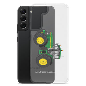 The Tractor Mugs Store John Deere 7810 | Clear Case for Samsung® Quality Farmers Merch