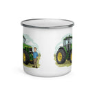 The Tractor Mugs Store John Deere 7810 Man' | Enamel Mug Quality Farmers Merch