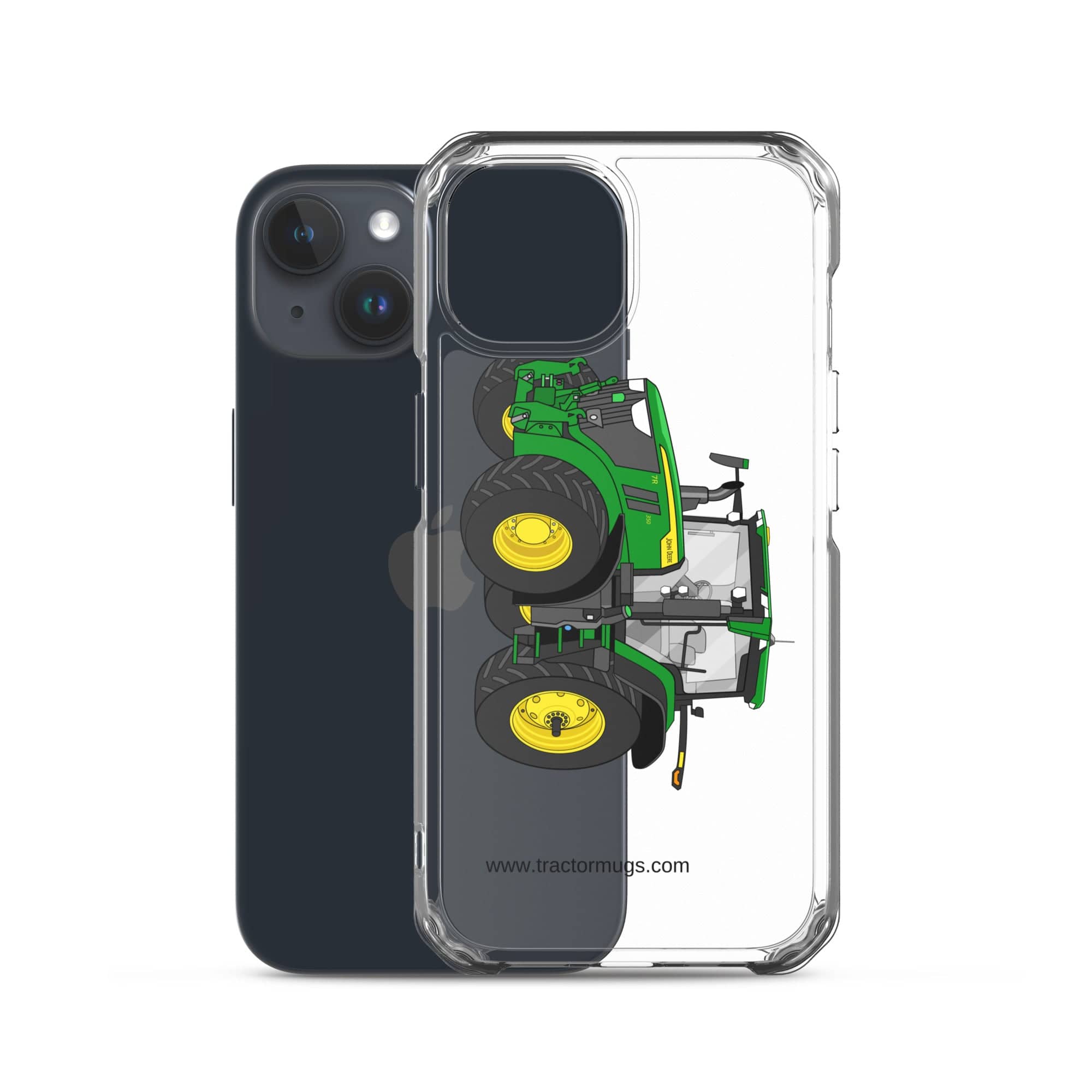 The Tractor Mugs Store John Deere 7R 350 Aut Power | Clear Case for iPhone® Quality Farmers Merch
