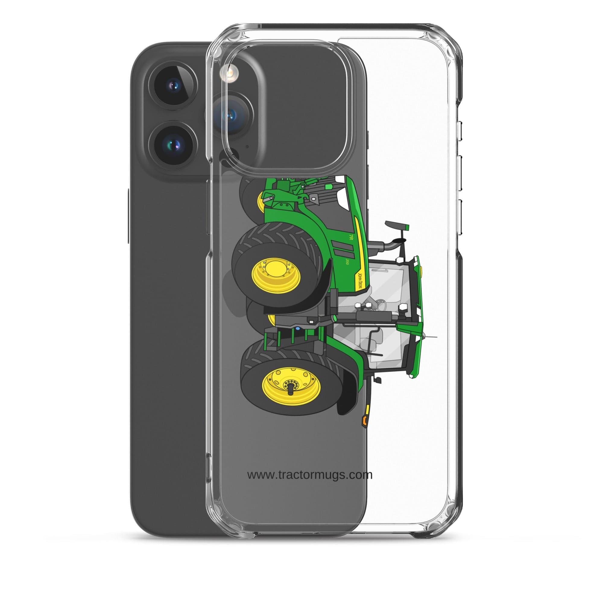 The Tractor Mugs Store John Deere 7R 350 Aut Power | Clear Case for iPhone® Quality Farmers Merch