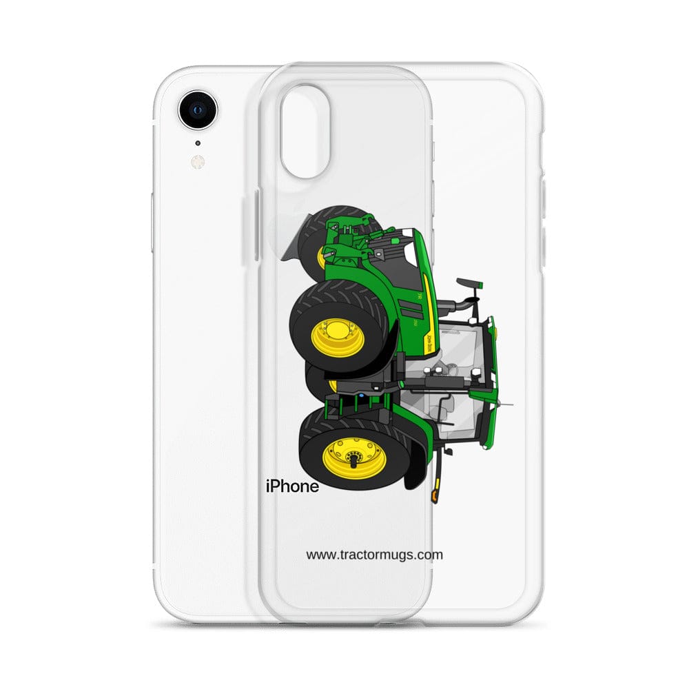 The Tractor Mugs Store John Deere 7R 350 Aut Power | Clear Case for iPhone® Quality Farmers Merch