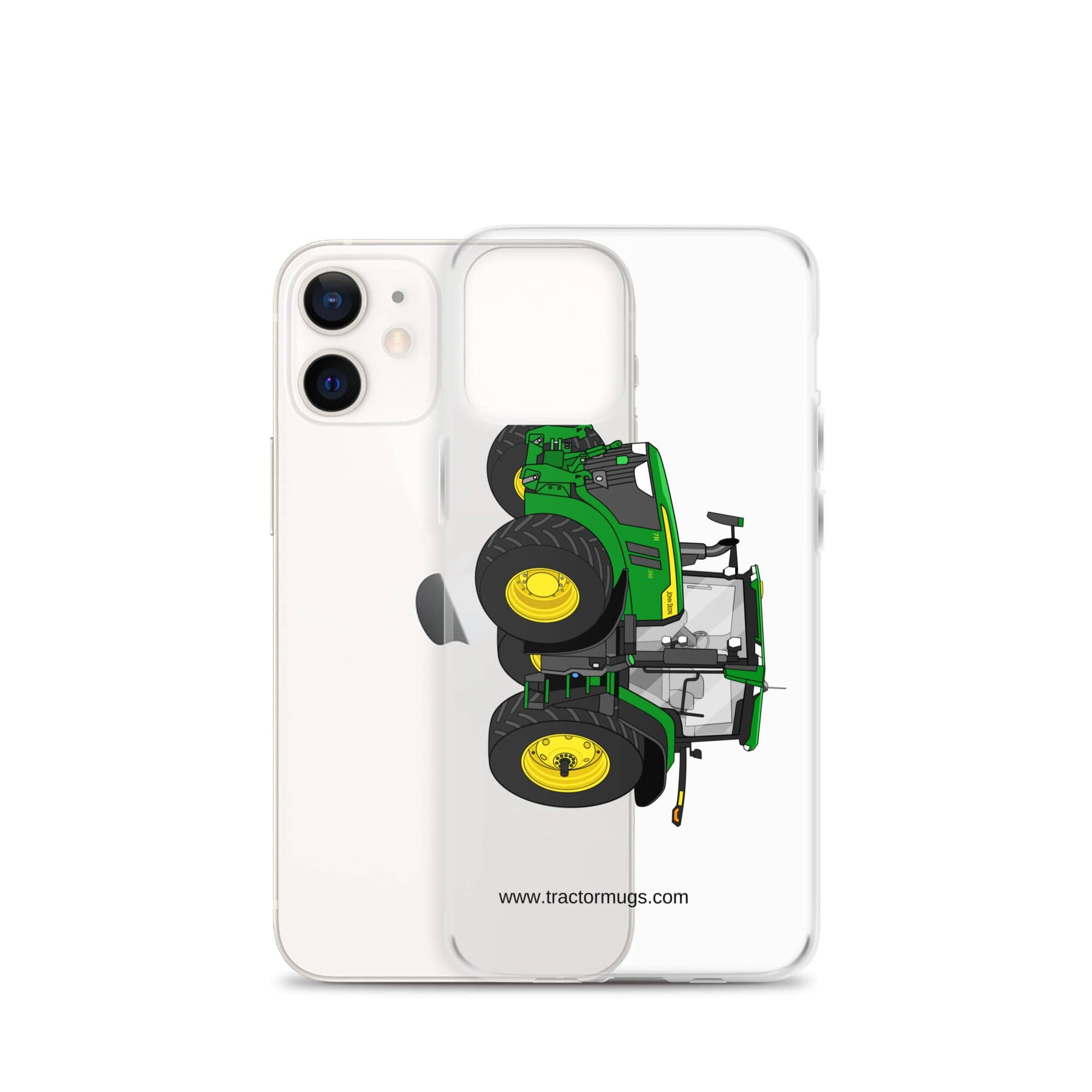 The Tractor Mugs Store John Deere 7R 350 Aut Power | Clear Case for iPhone® Quality Farmers Merch
