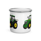 The Tractor Mugs Store John Deere 7R 350 Aut Power | Enamel Mug Quality Farmers Merch