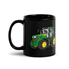 The Tractor Mugs Store John Deere 7R 350 Auto Power | Black Glossy Mug Quality Farmers Merch