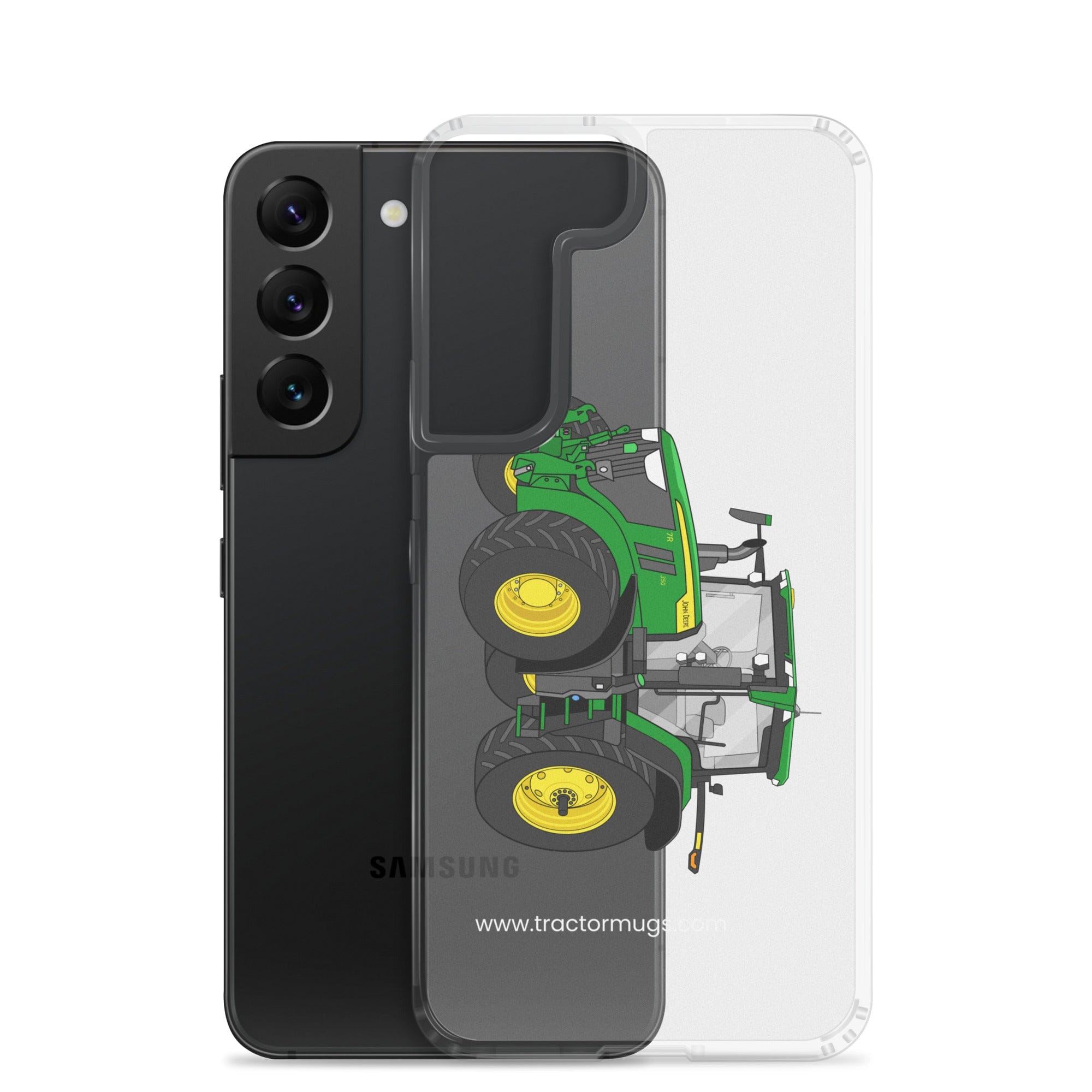 The Tractor Mugs Store John Deere 7R 350 Auto Power | Clear Case for Samsung® Quality Farmers Merch
