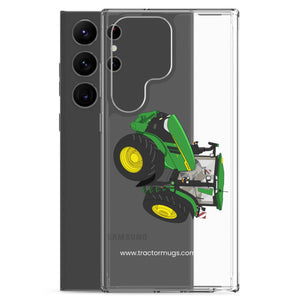 The Tractor Mugs Store John Deere 7R 350 auto power | Clear Case for Samsung® Quality Farmers Merch