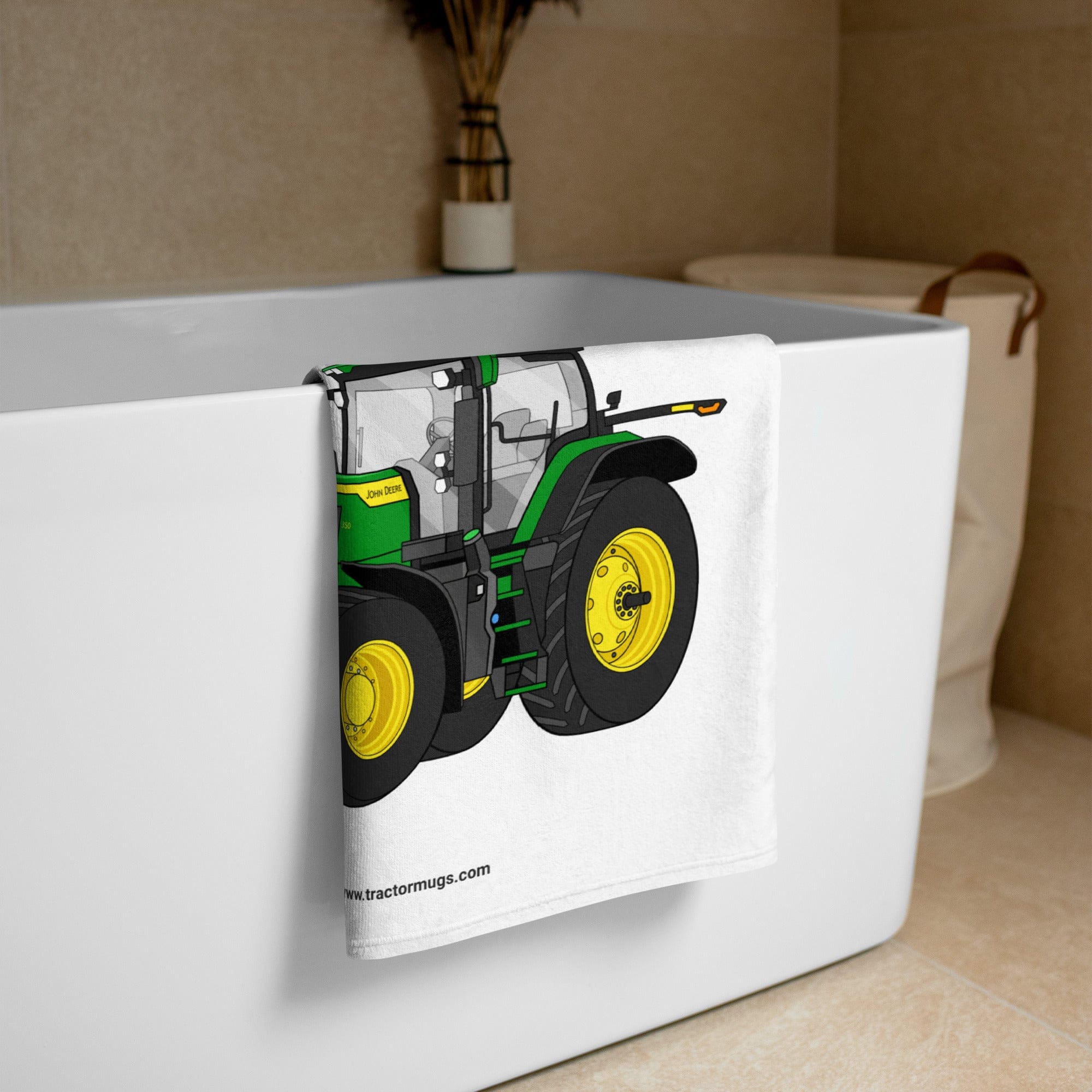 The Tractor Mugs Store John Deere 7R 350 Auto Power | Towel Quality Farmers Merch