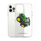 The Tractor Mugs Store John Deere 7R 350 auto powr | Clear Case for iPhone® Quality Farmers Merch