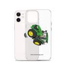 The Tractor Mugs Store John Deere 7R 350 auto powr | Clear Case for iPhone® Quality Farmers Merch