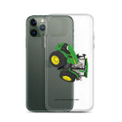 The Tractor Mugs Store John Deere 7R 350 auto powr | Clear Case for iPhone® Quality Farmers Merch