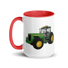 The Tractor Mugs Store John Deere 8200 | Mug with Color Inside Quality Farmers Merch