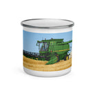 The Tractor Mugs Store John Deere 9750 STS Combine | Enamel Mug Quality Farmers Merch