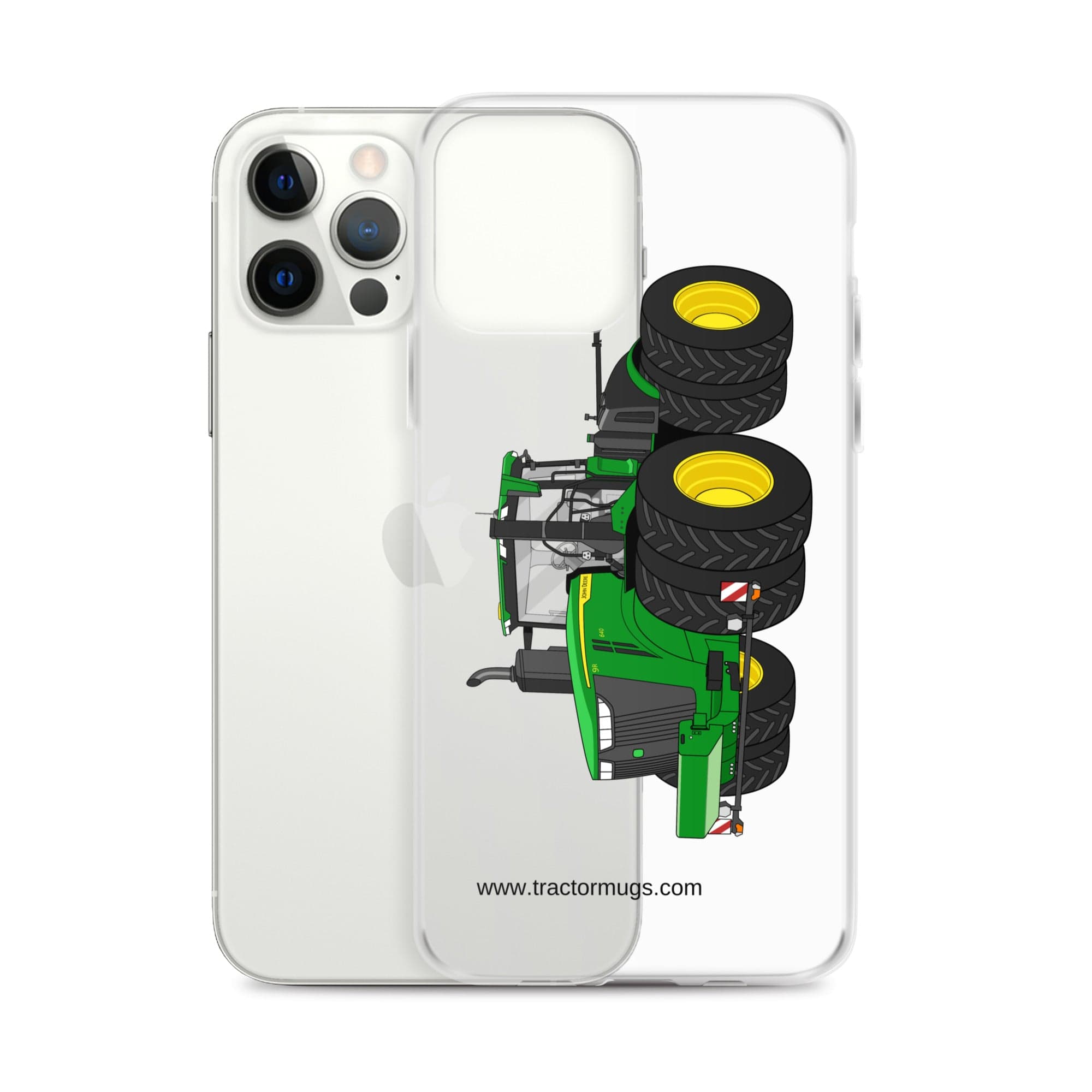 The Tractor Mugs Store John Deere 9R 640 | Clear Case for iPhone® Quality Farmers Merch