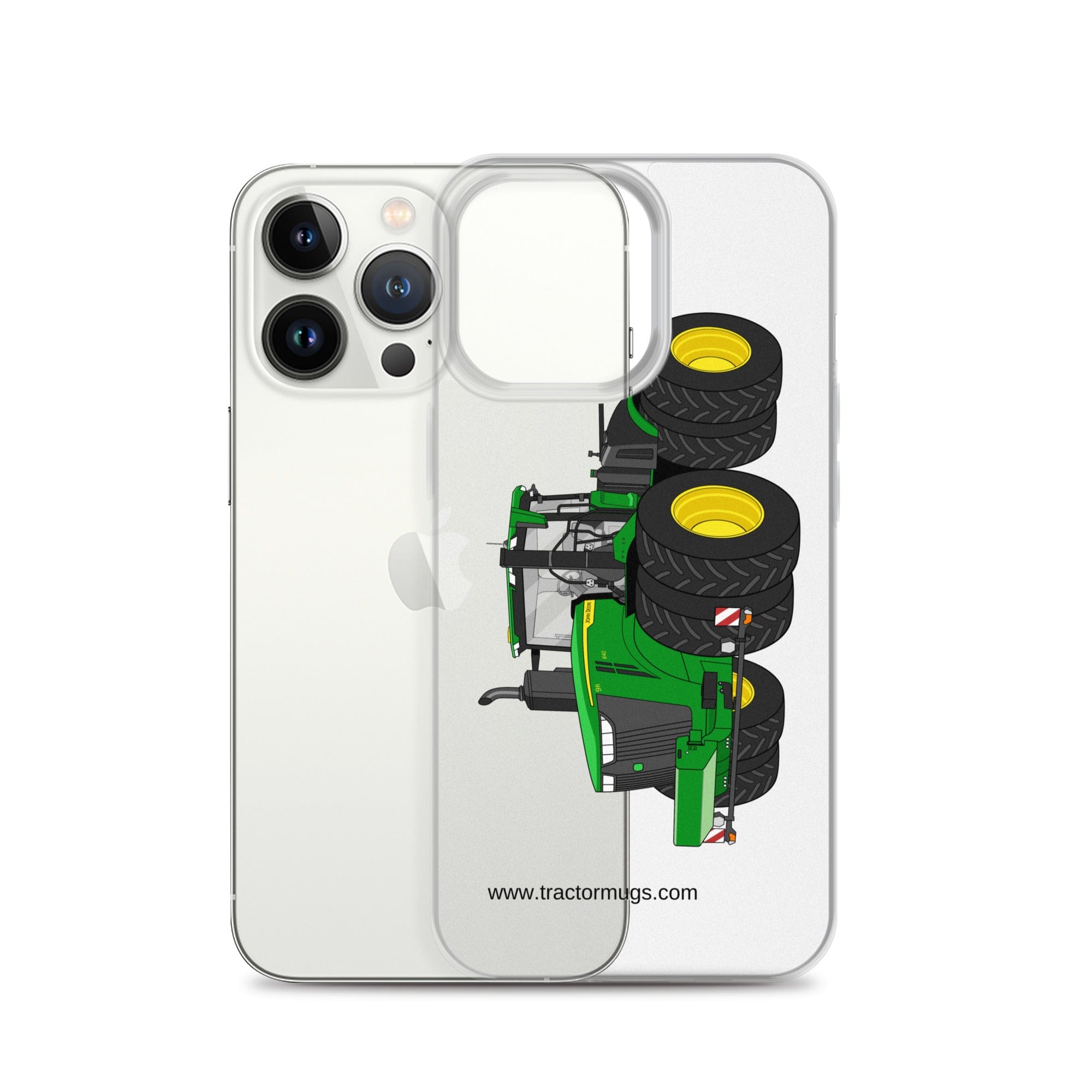 The Tractor Mugs Store John Deere 9R 640 | Clear Case for iPhone® Quality Farmers Merch