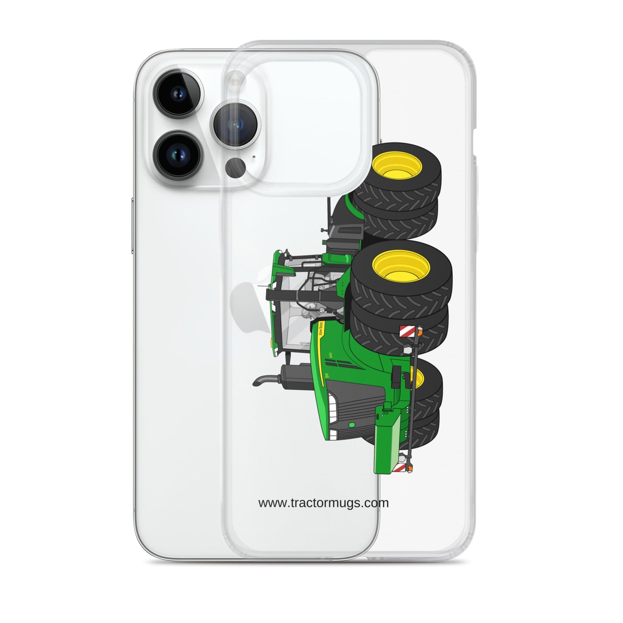 The Tractor Mugs Store John Deere 9R 640 | Clear Case for iPhone® Quality Farmers Merch