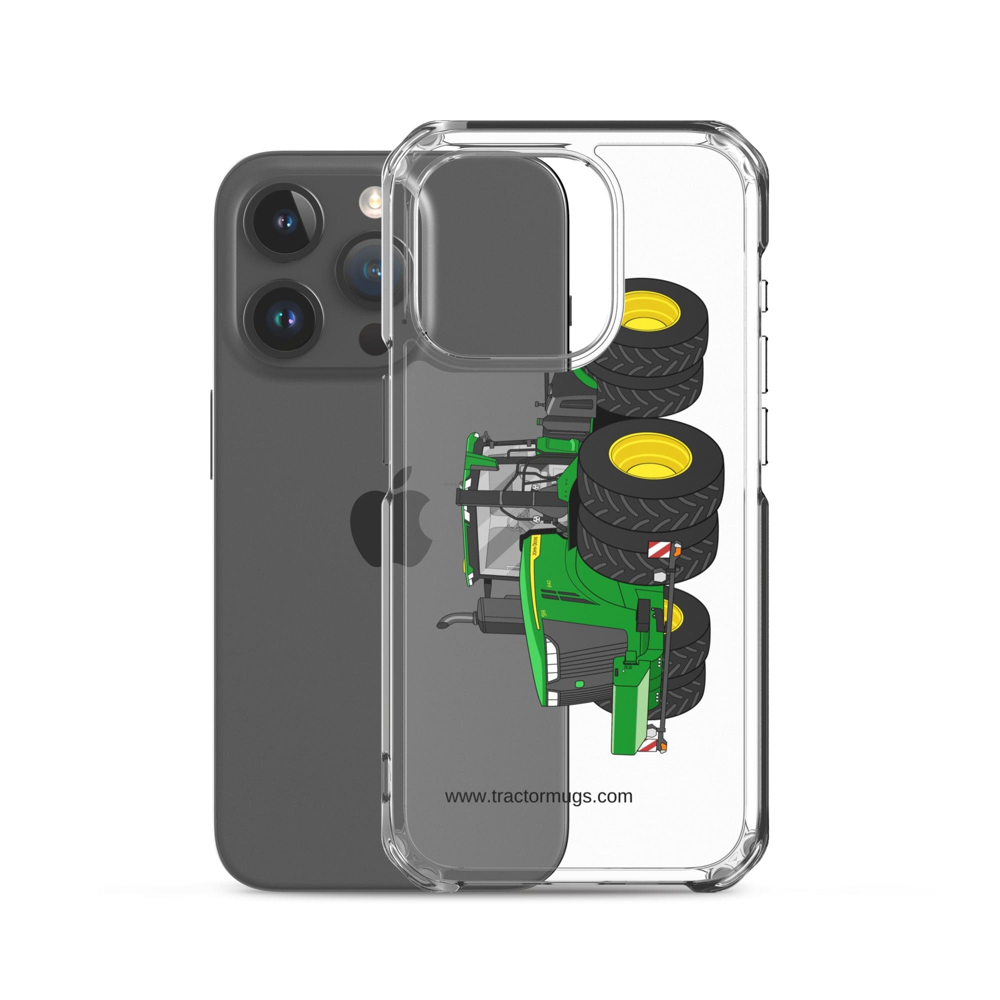 The Tractor Mugs Store John Deere 9R 640 | Clear Case for iPhone® Quality Farmers Merch