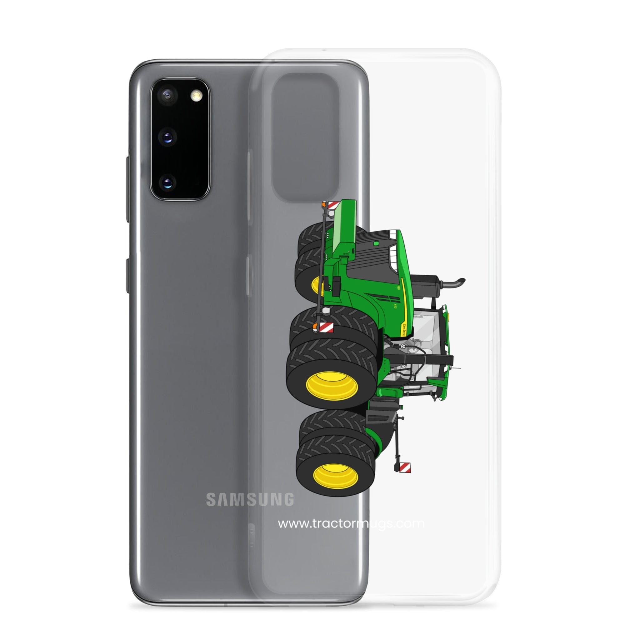 The Tractor Mugs Store John Deere 9R 640 | Clear Case for Samsung® Quality Farmers Merch