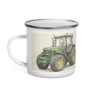The Tractor Mugs Store John Deere Pencil Sketch Enamel Mug Quality Farmers Merch