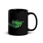 The Tractor Mugs Store John Deere X9 1100 Combine | Black Glossy Mug Quality Farmers Merch
