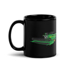 The Tractor Mugs Store John Deere X9 1100 Combine | Black Glossy Mug Quality Farmers Merch