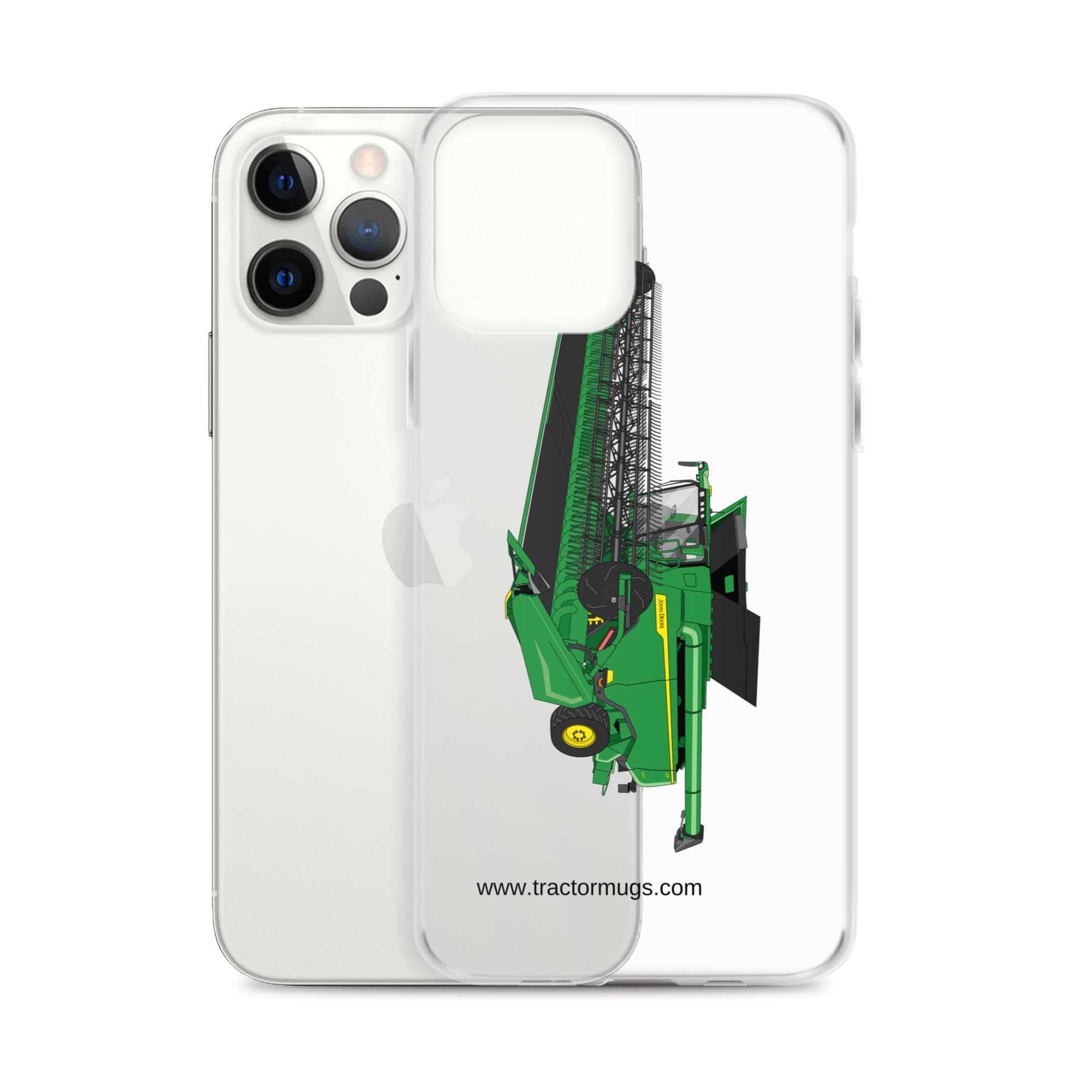The Tractor Mugs Store John Deere X9 1100 Combine | Clear Case for iPhone® Quality Farmers Merch
