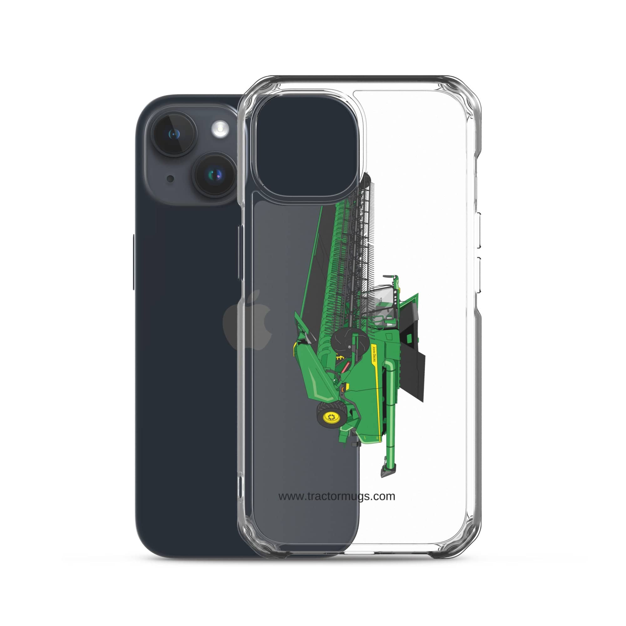 The Tractor Mugs Store John Deere X9 1100 Combine | Clear Case for iPhone® Quality Farmers Merch