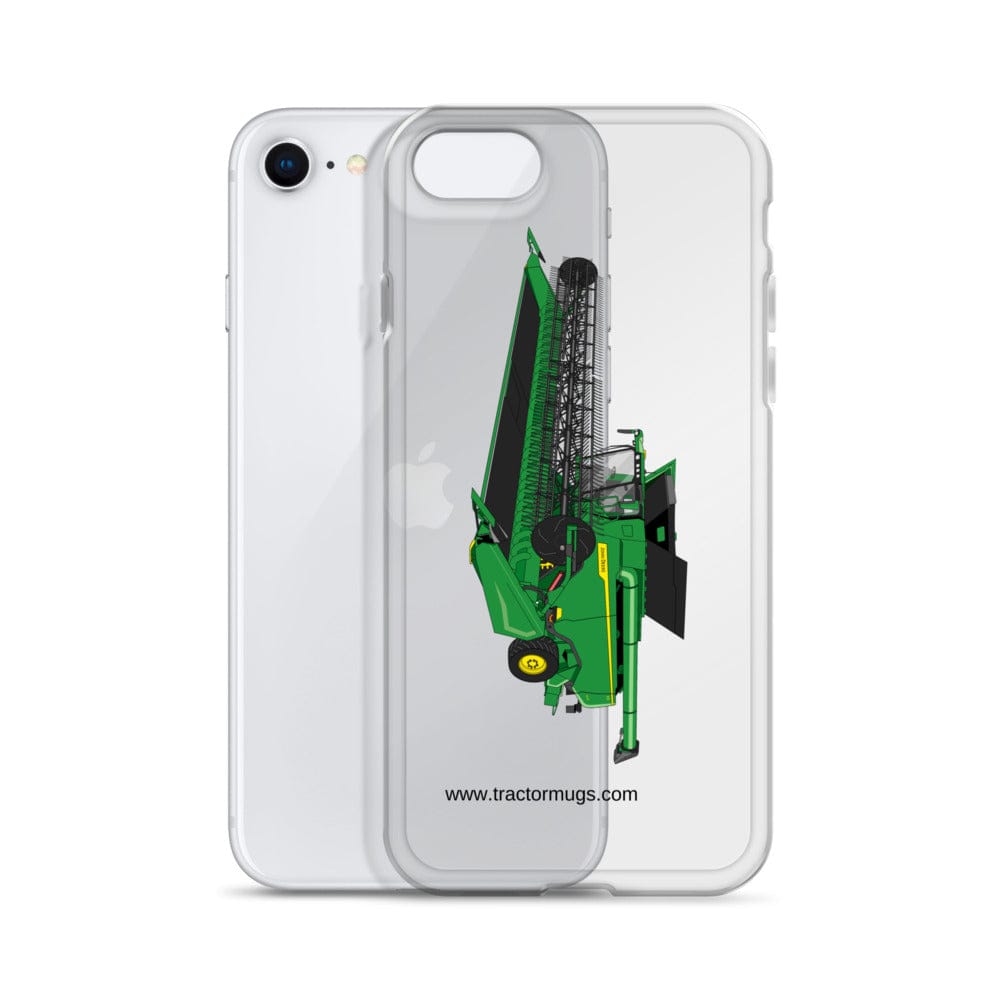 The Tractor Mugs Store John Deere X9 1100 Combine | Clear Case for iPhone® Quality Farmers Merch