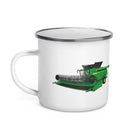 The Tractor Mugs Store John Deere X9 1100 Combine | Enamel Mug Quality Farmers Merch