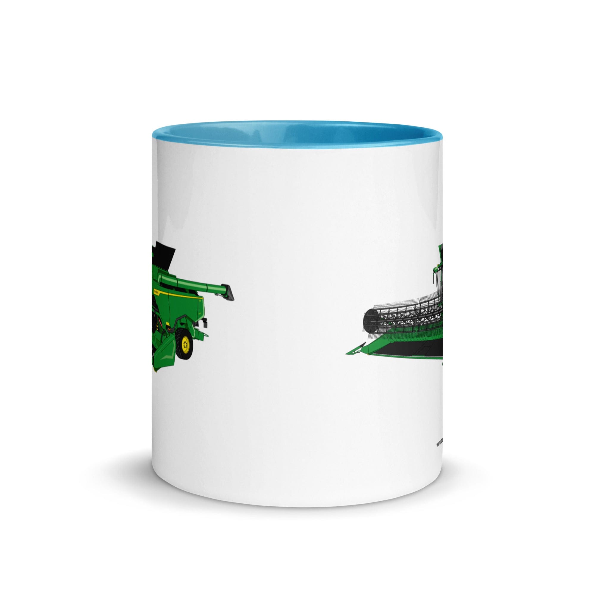 The Tractor Mugs Store John Deere X9 1100 Combine | Mug with Color Inside Quality Farmers Merch