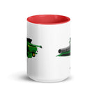 The Tractor Mugs Store John Deere X9 1100 Combine | Mug with Color Inside Quality Farmers Merch