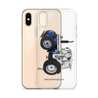 The Tractor Mugs Store Jubilee Edition Silver Tractor | Clear Case for iPhone® Quality Farmers Merch