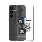 The Tractor Mugs Store Jubilee Edition Silver Tractor | Clear Case for Samsung® Quality Farmers Merch