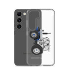 The Tractor Mugs Store Jubilee Edition Silver Tractor | Clear Case for Samsung® Quality Farmers Merch