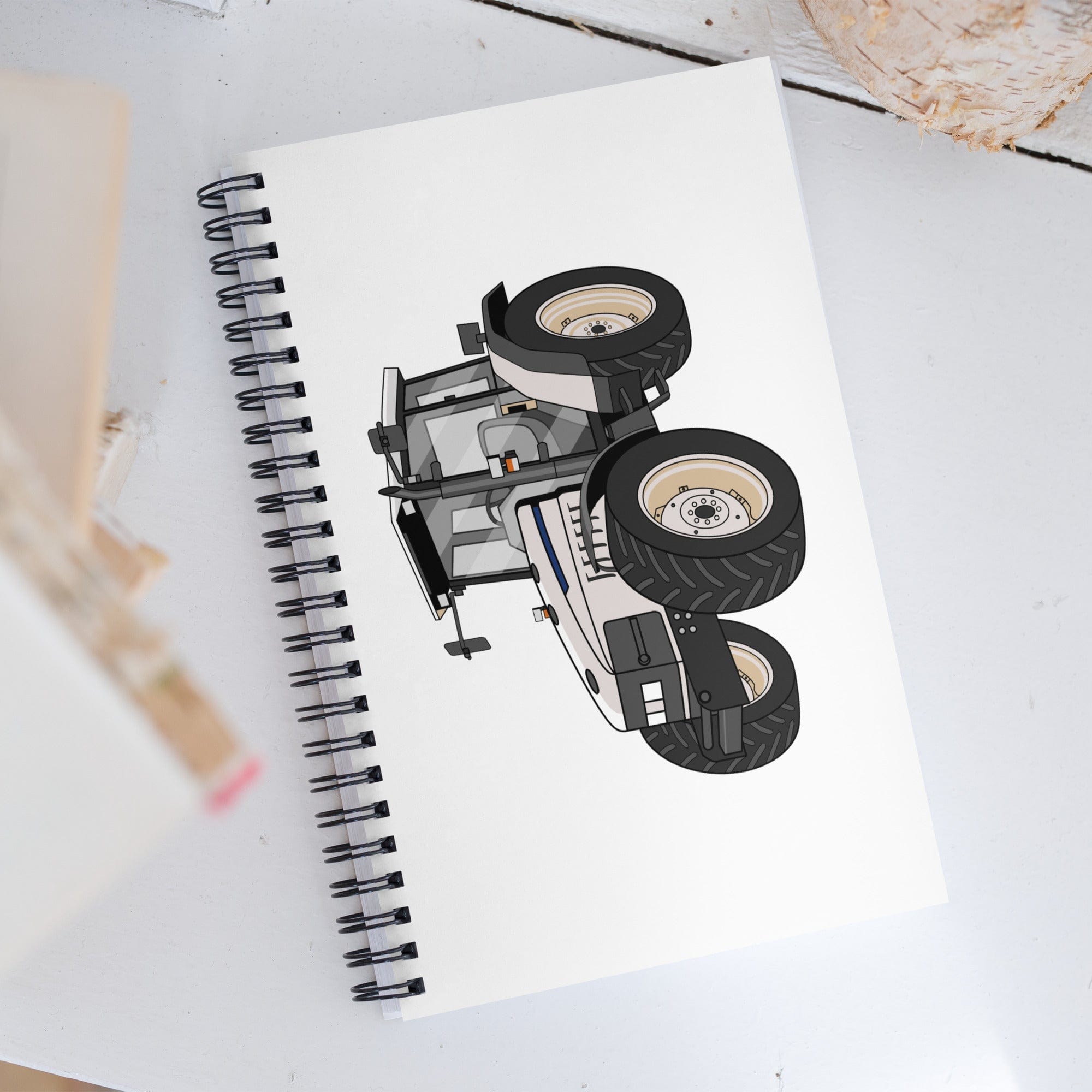 The Tractor Mugs Store Lamborghini 1060 | Spiral notebook Quality Farmers Merch