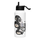 The Tractor Mugs Store Lamborghini 1060 | Stainless steel water bottle with a straw lid Quality Farmers Merch