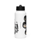 The Tractor Mugs Store Lamborghini 1060 | Stainless steel water bottle with a straw lid Quality Farmers Merch