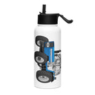 The Tractor Mugs Store Landini 13000 | Stainless steel water bottle with a straw lid Quality Farmers Merch