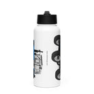 The Tractor Mugs Store Landini 13000 | Stainless steel water bottle with a straw lid Quality Farmers Merch