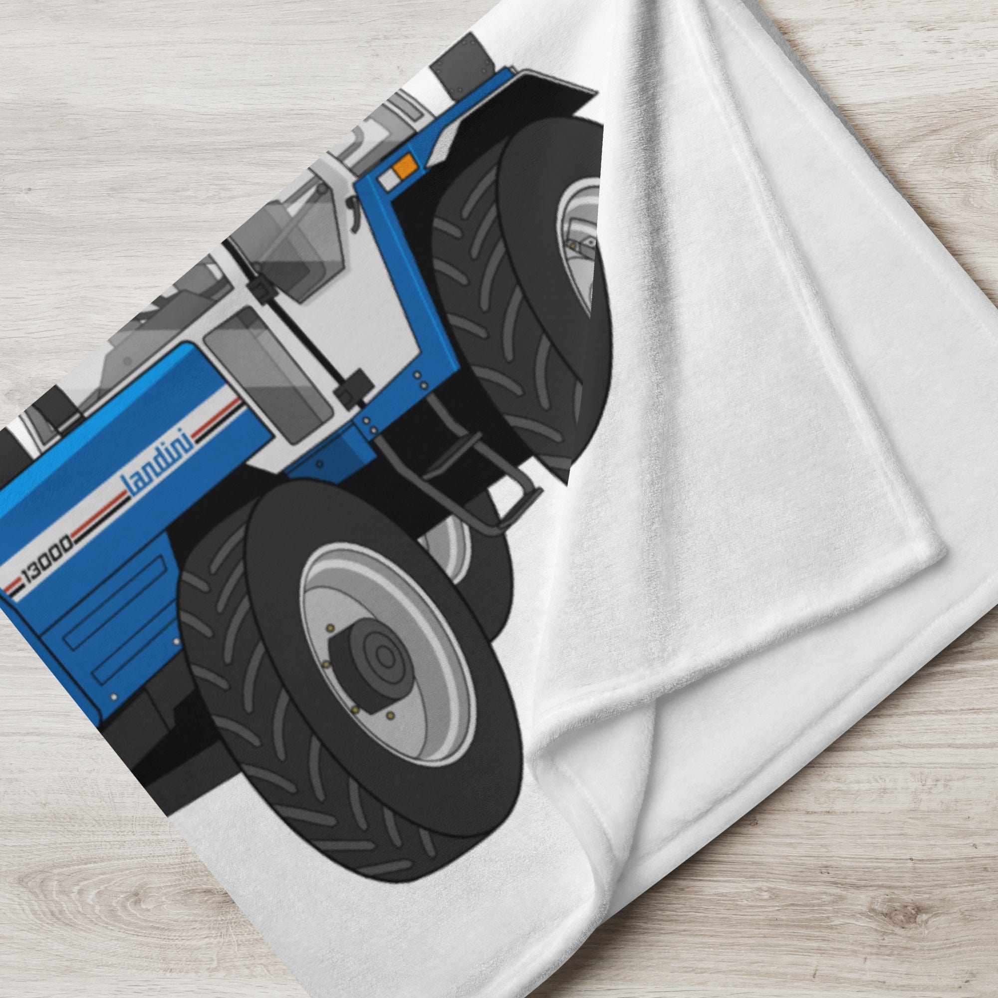 The Tractor Mugs Store Landini 13000 | Throw Blanket Quality Farmers Merch