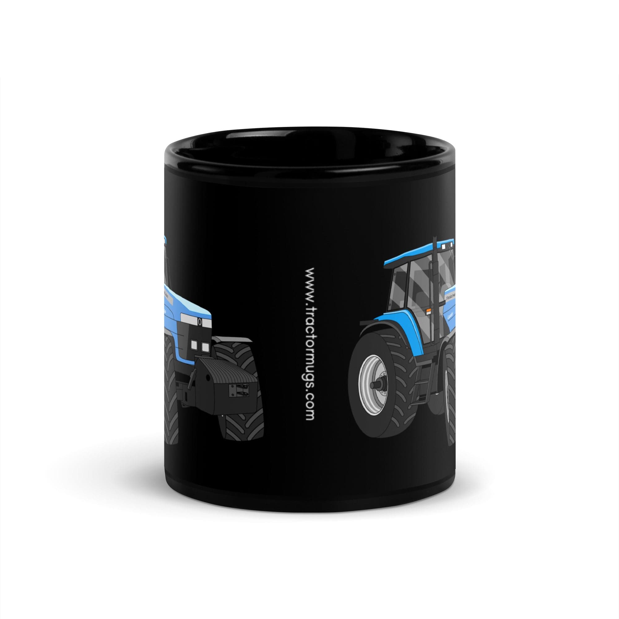 The Tractor Mugs Store Landini Starland 240 | Black Glossy Mug Quality Farmers Merch