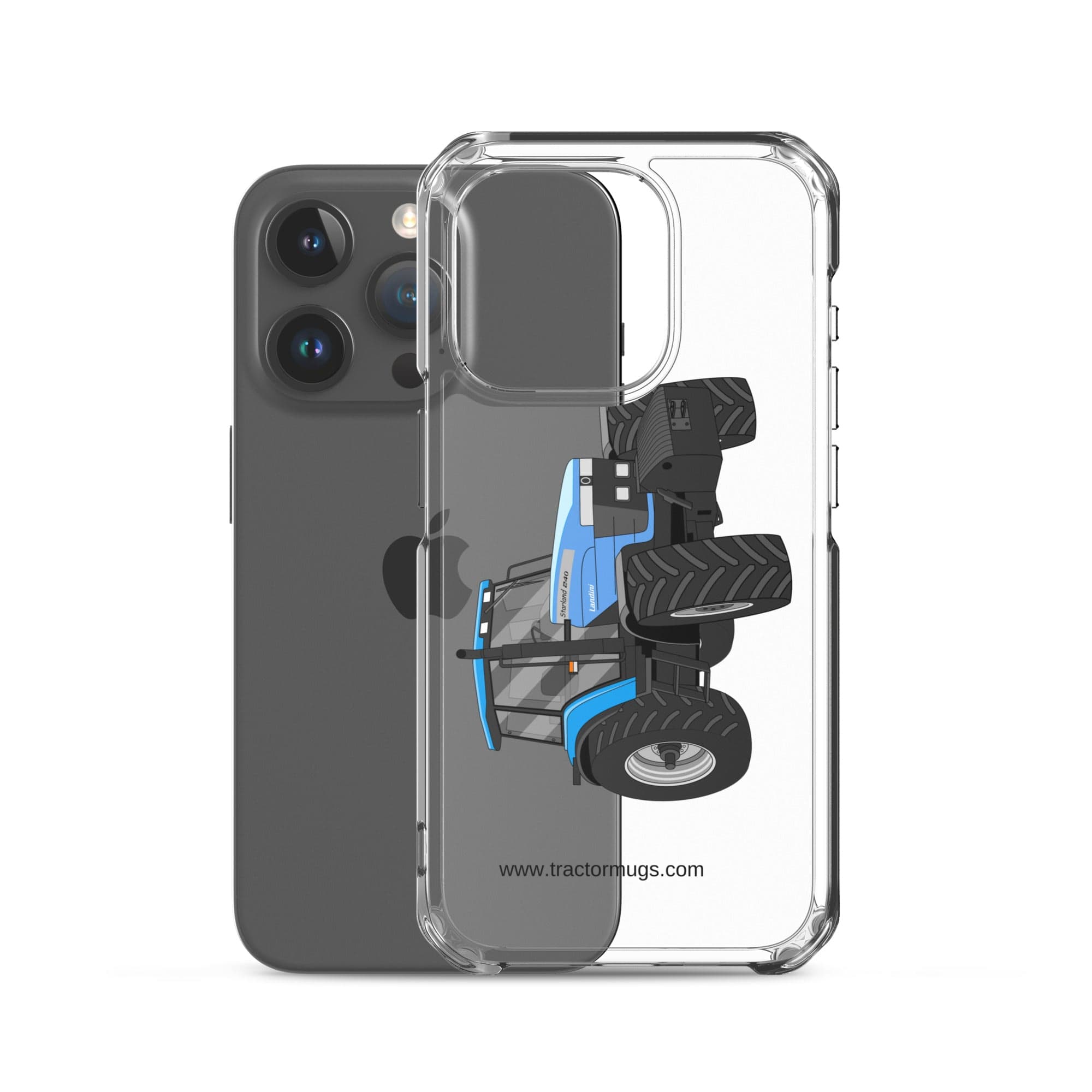 The Tractor Mugs Store Landini Starland 240 | Clear Case for iPhone® Quality Farmers Merch