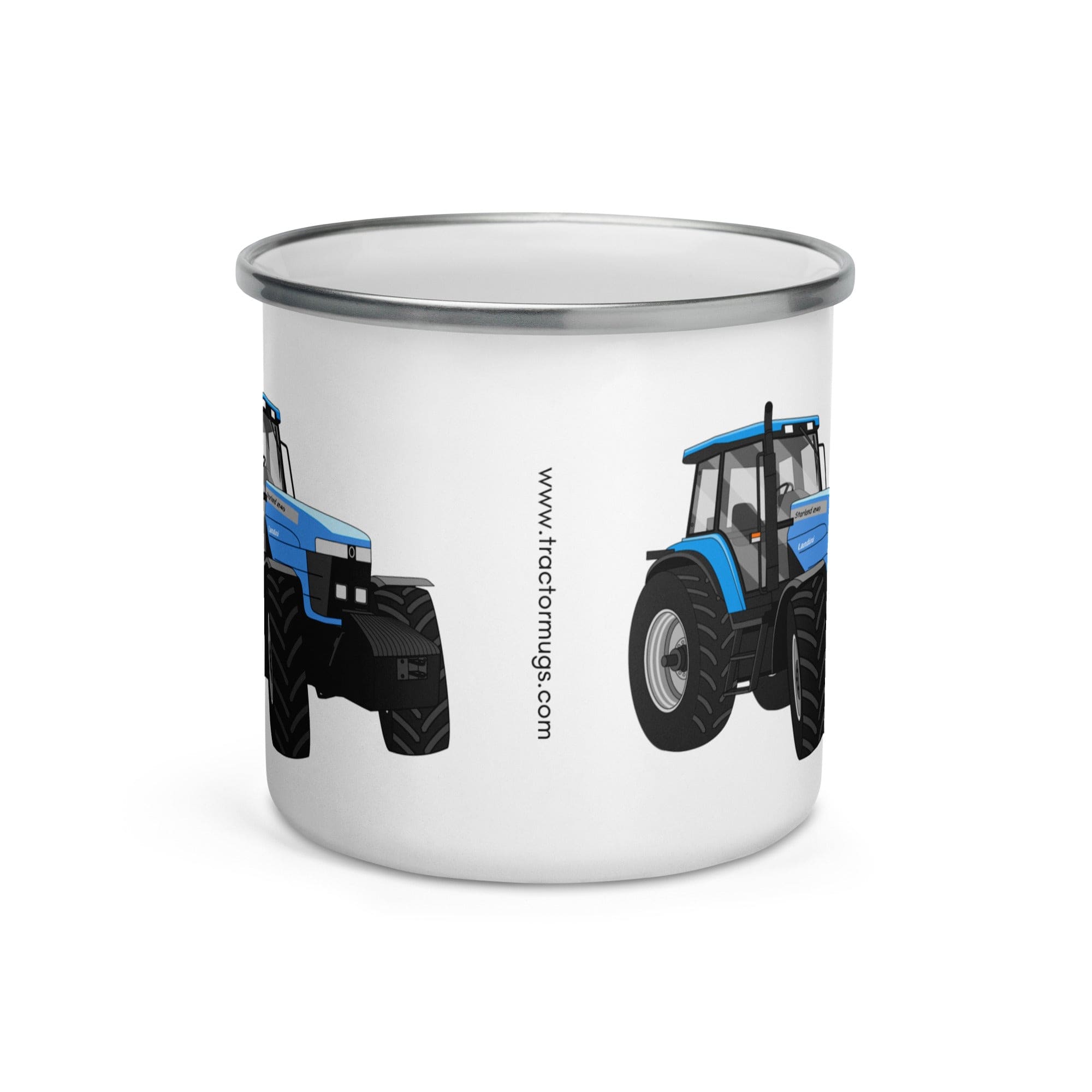 The Tractor Mugs Store Landini Starland 240 | Enamel Mug Quality Farmers Merch