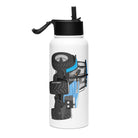 The Tractor Mugs Store Landini Starland 240 | Stainless steel water bottle with a straw lid Quality Farmers Merch