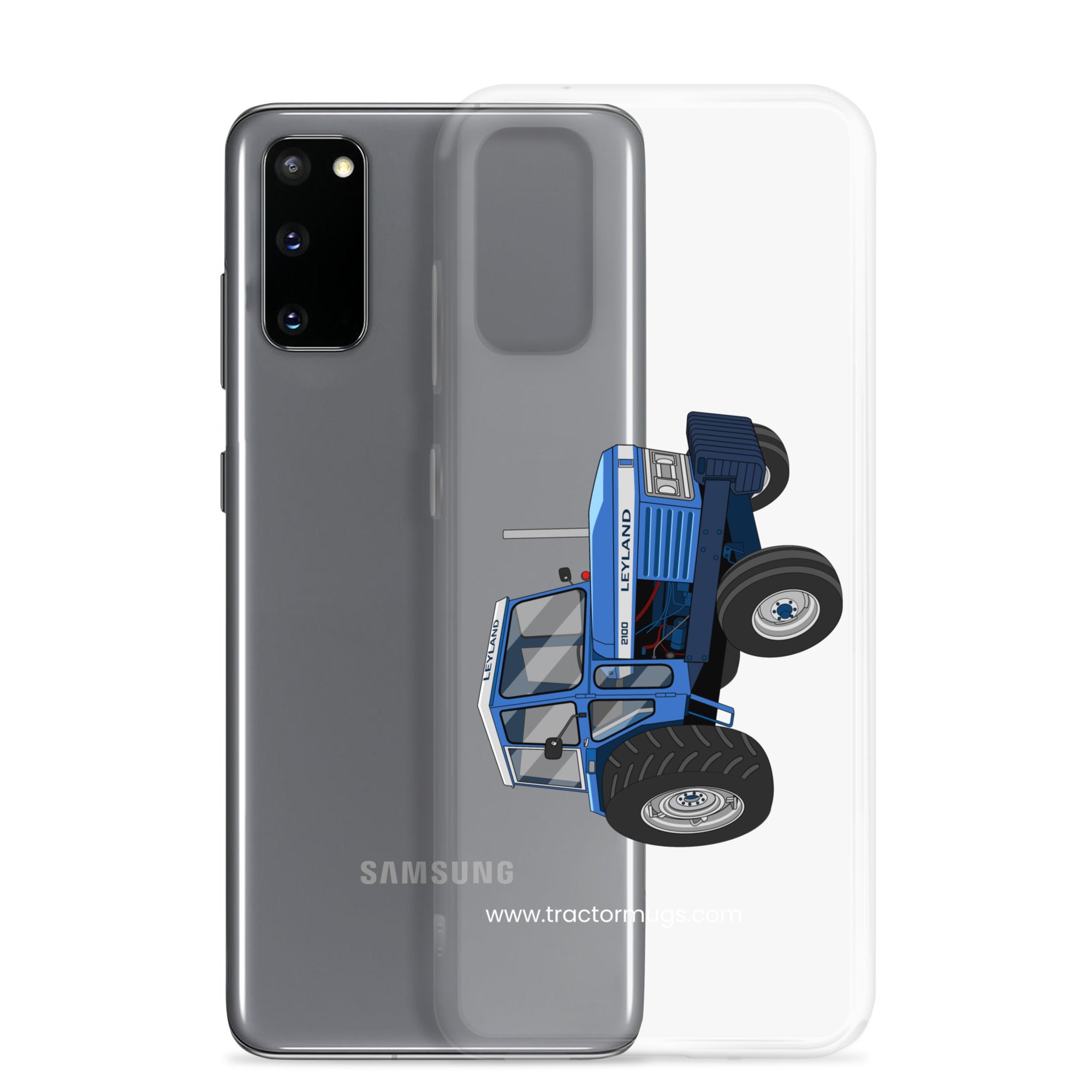 The Tractor Mugs Store Leyland 2100 | Clear Case for Samsung® Quality Farmers Merch