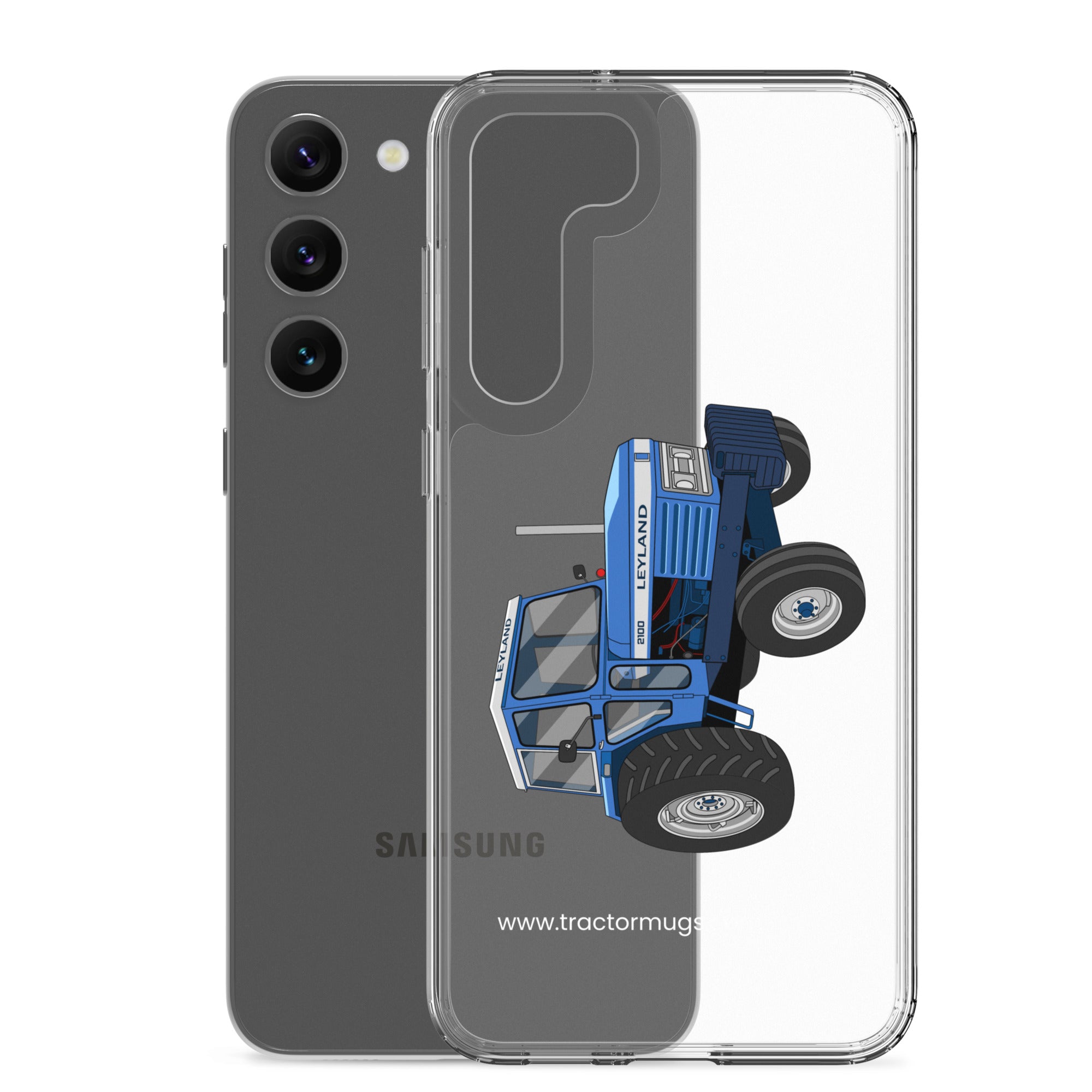 The Tractor Mugs Store Leyland 2100 | Clear Case for Samsung® Quality Farmers Merch