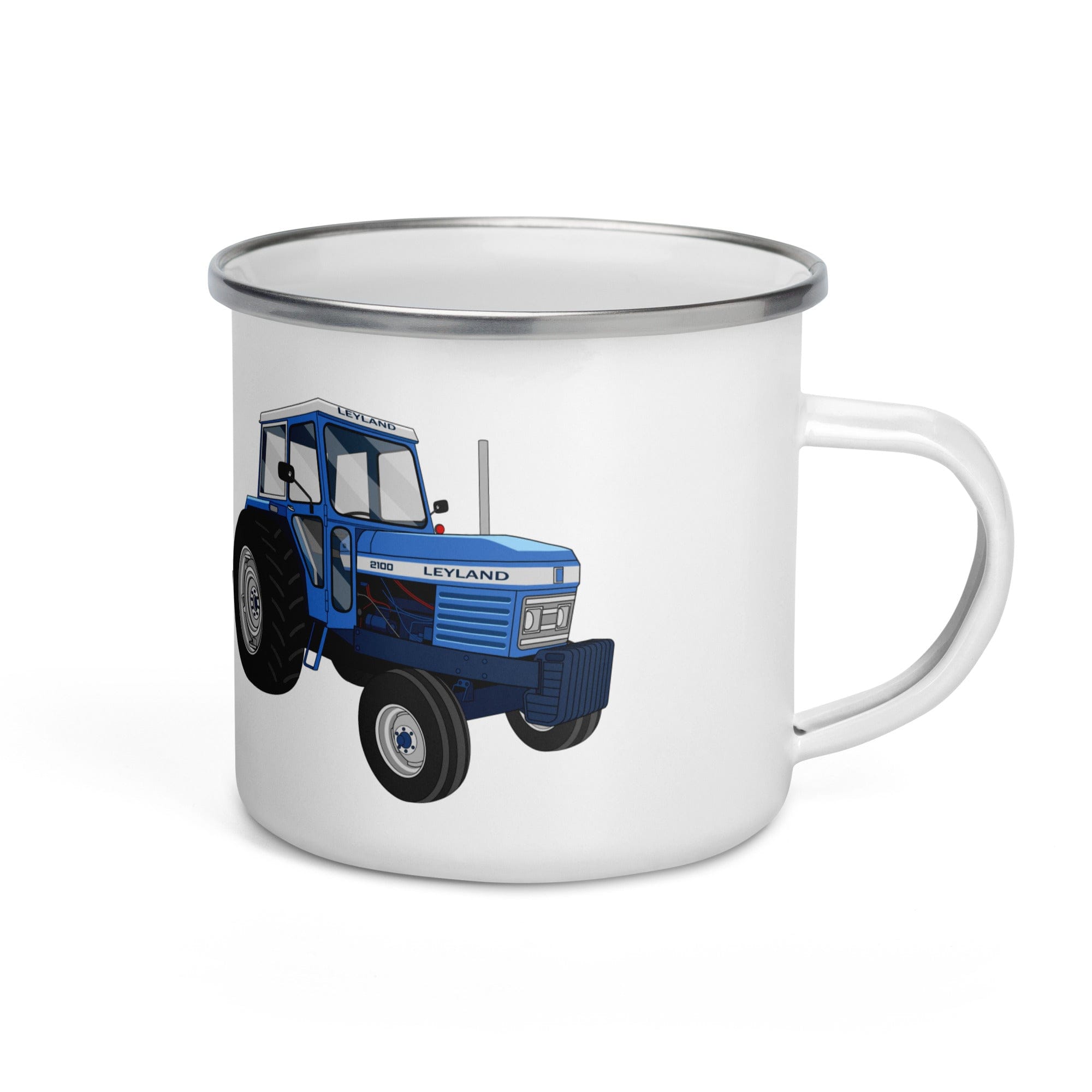 The Tractor Mugs Store Leyland 2100 | Enamel Mug Quality Farmers Merch