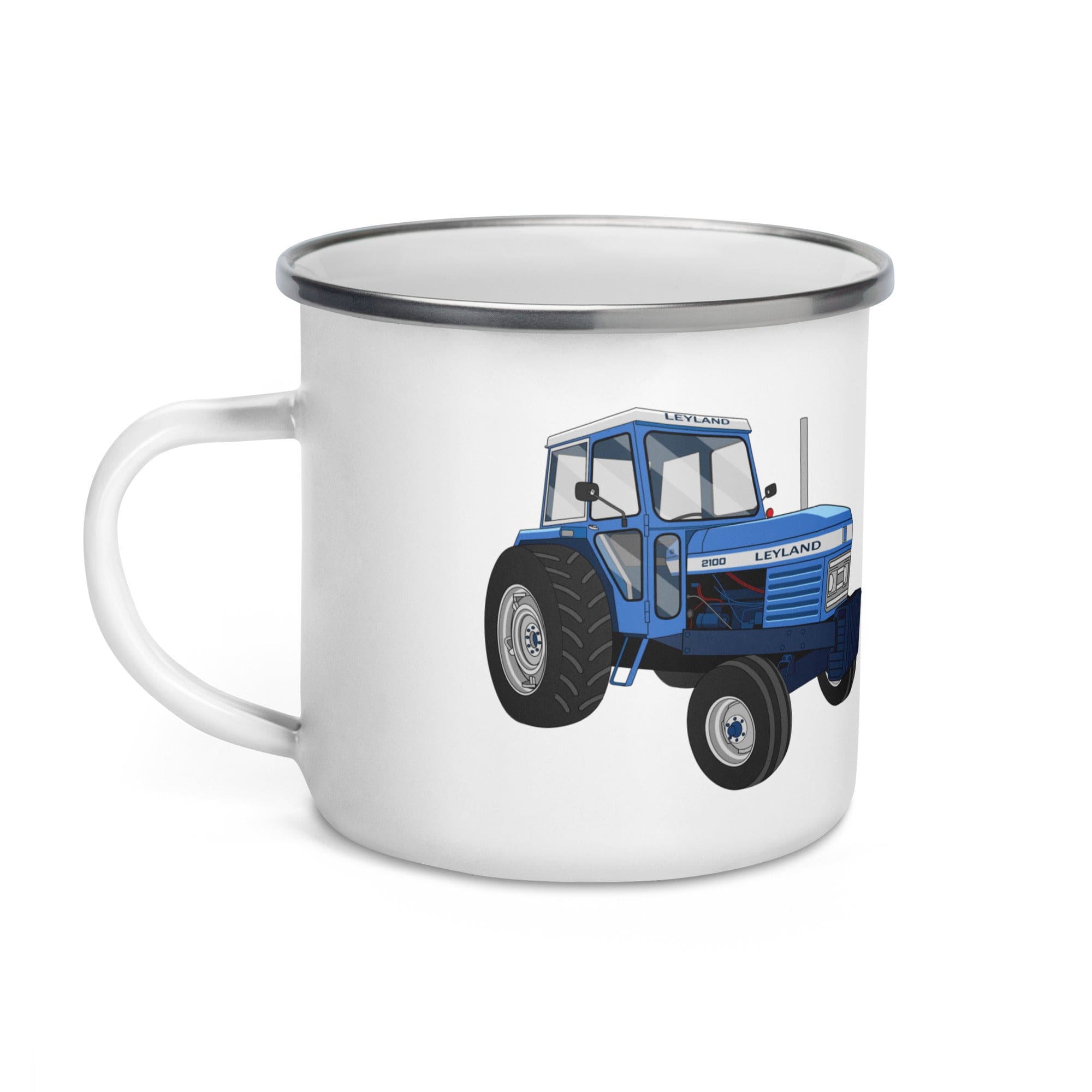 The Tractor Mugs Store Leyland 2100 | Enamel Mug Quality Farmers Merch